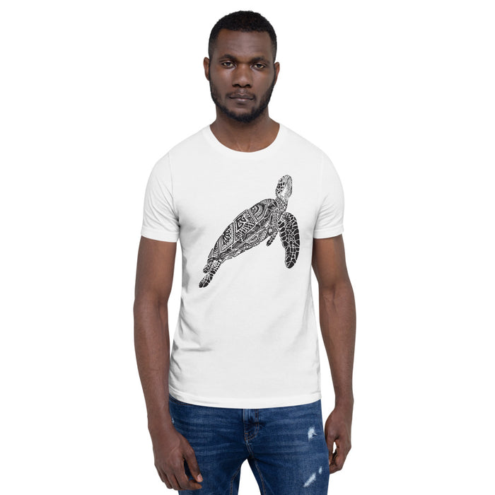 Unisex Turtle Silver Star T-Shirt - Adult
