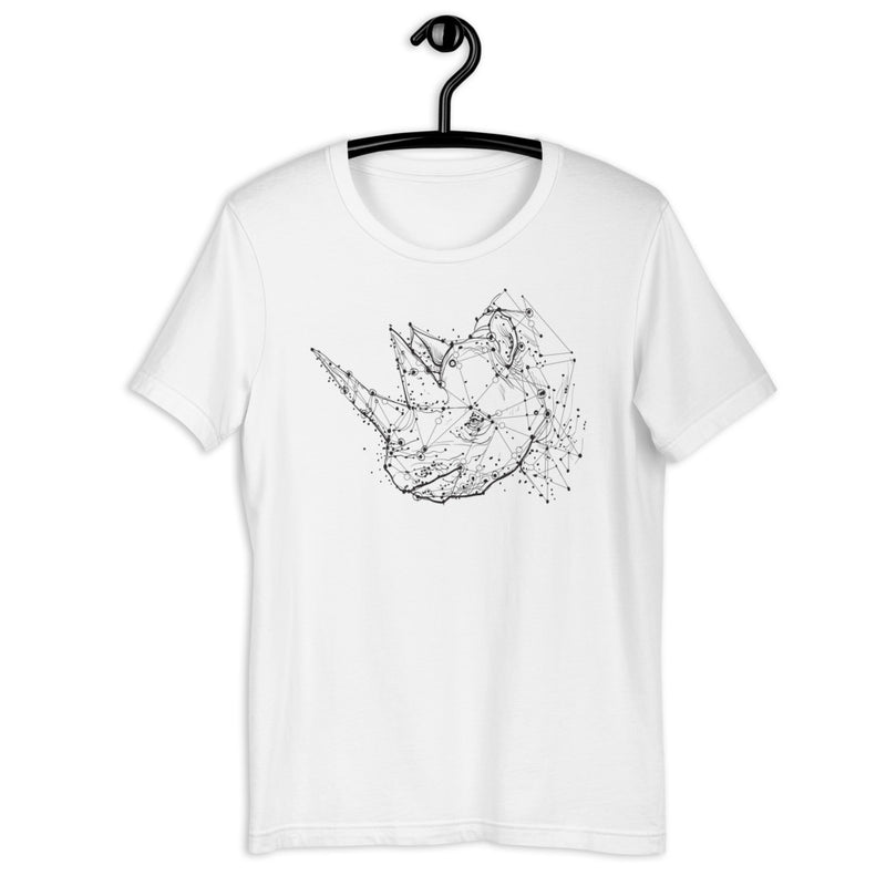 Unisex Rhino Silver Star T-Shirt - Adult