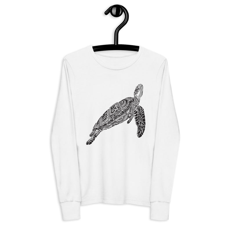 Unisex Turtle Silver Star Long-Sleeve - Youth