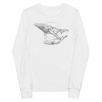 Unisex Whale Silver Star Long-Sleeve - Youth