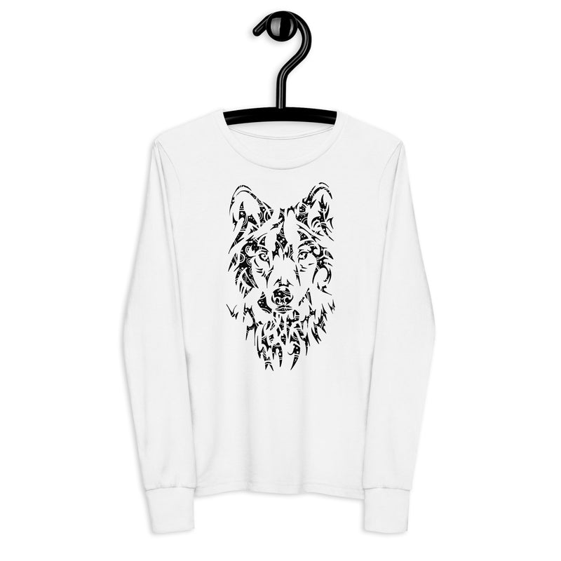 Unisex Wolf Silver Star Long-Sleeve - Youth