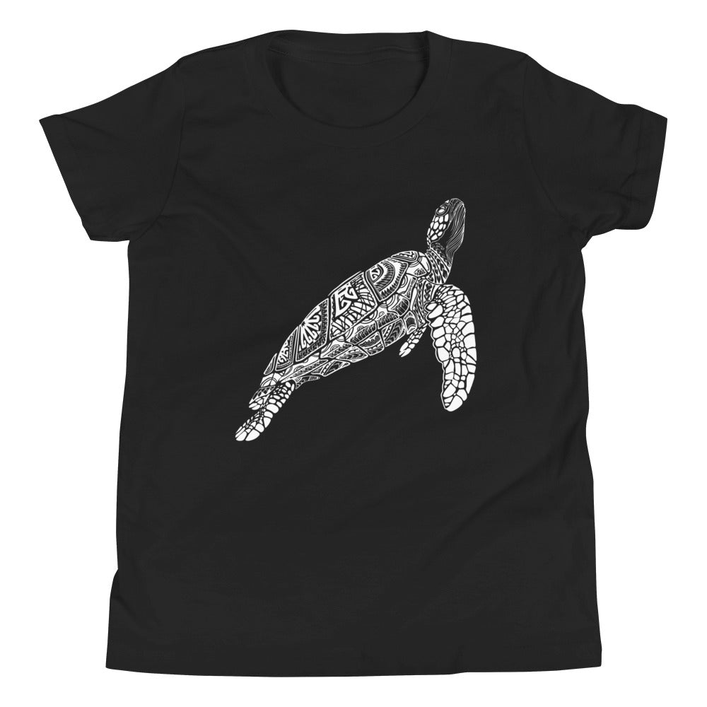 Unisex Turtle Silver Star T-Shirt - Youth