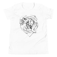 Unisex Tiger Silver Star T-Shirt - Youth