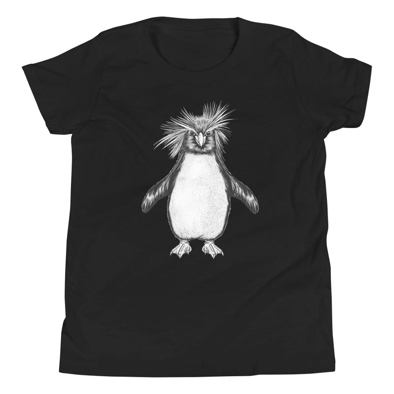 Unisex Penguin Silver Star T-Shirt - Youth