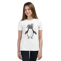 Unisex Penguin Silver Star T-Shirt - Youth